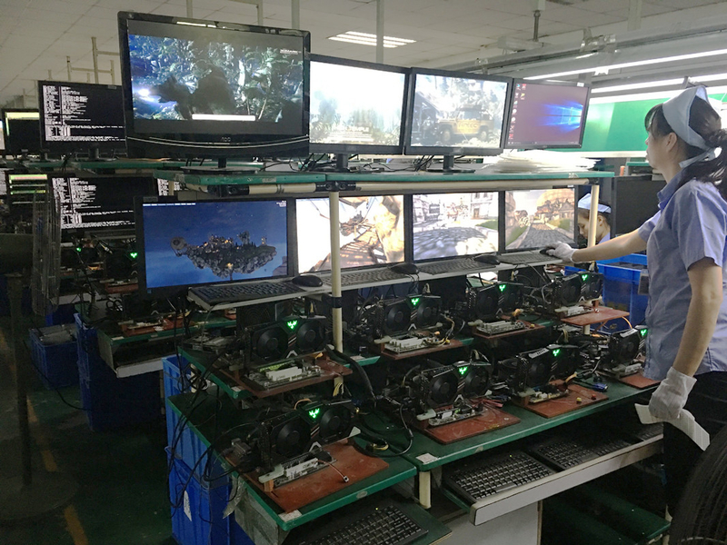 Shenzhen Tengyatong Electronic Co., Ltd. خط إنتاج الشركة المصنعة