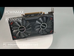 بطاقة رسومات PCWINMAX RX5500XT 8 جيجابايت GDDR6 128 بت Radeon RX 5500 XT بطاقة فيديو الألعاب لسطح المكتب