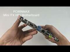 اللوحة الرئيسية ITX H81 LGA1150 تدعم ذاكرة 16 جيجابايت DDR3 1600 ميجا هرتز 1300 ميجا هرتز