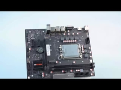 LGA 1700 Socket H610 اللوحة الأم DDR4 دعم الجيل الثاني عشر من النواة مع فتحات M.2