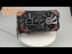 بطاقة الرسومات Radeon RX 590 8GB GDDR5 2304SP للعب سلس وأداء عالي