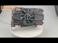 بطاقة الرسومات Radeon RX 560 4GB 128-Bit Single Fan Graphics Card أداء سلس للألعاب والوسائط المتعددة