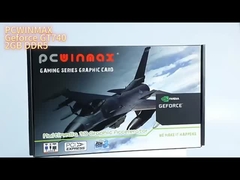 PCWINMAX GeForce GT 740 بطاقة الرسومات DDR5 مزدوجة المروحة 2GB بطاقة HD DVI و VGA لتحقيق أداء سلس