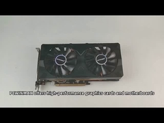 PCWINMAX Radeon RX 5700 XT 8GB بطاقة الرسومات GDDR6 GPU للألعاب عالية الأداء 1440p