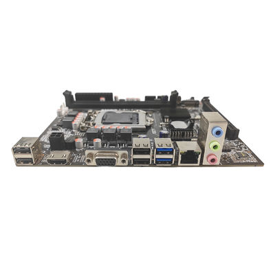 PCWINMAX H110 LGA1151 Micro ATX Desktop Motherboard, DDR4 Dual Channel Support 6th 7th Gen i3 i5 i7 CPU, for Office & Gaming PC, OEM Wholesale