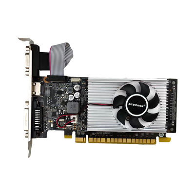 بطاقة فيديو الألعاب GT 210 1 جيجابايت 64 بت GDDR3 2560x1600 واجهة VGA أحادية المروحة
