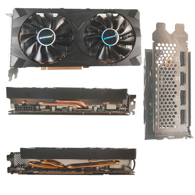 PCWINMAX Radeon RX 5700 XT 8GB GDDR6 بطاقة رسومات لعبة 256 بت ، لـ 1440P / 2K High FPS Gaming & eSports ، PCIe 4.0