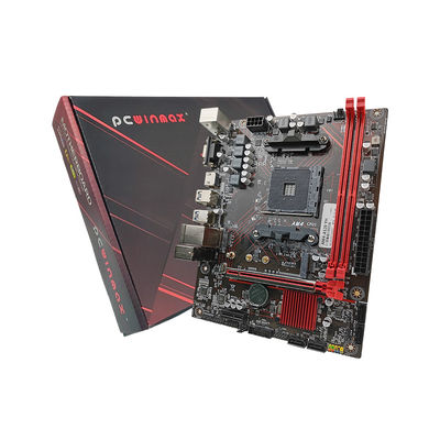 لوحة أم PCWINMAX A520 AM4 Micro ATX تدعم معالج Ry 3000/4000G/5000 Series CPU وذاكرة DDR4 وفتحة M.2 NVMe ومنصة مستقرة لألعاب الكمبيوتر وتجار الجملة OEM