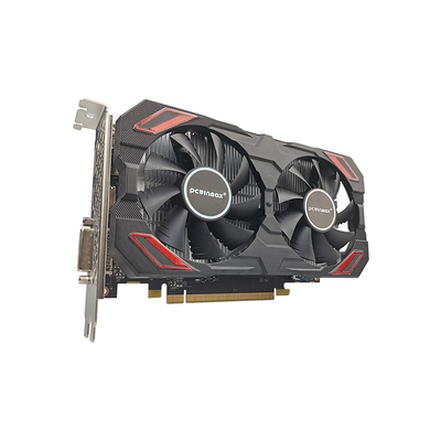 PCWINMAX Radeon RX590 2304sp 8GB Gpu 256-Bit GDDR5 HDCP جاهز الكمبيوتر الرسومات بطاقة فيديو PCIe 3.0 ×16 بطاقة فيديو لعب الرسومات