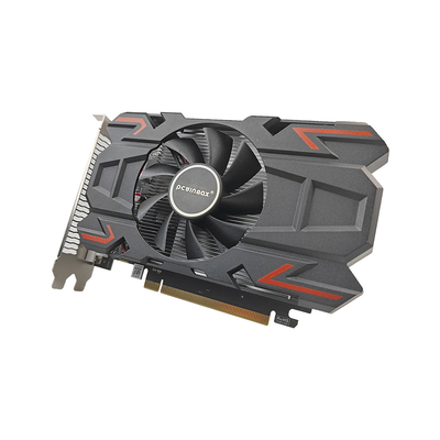 بطاقة رسومات PCWINMAX الجديدة Radeon RX 560 بسعة 4 جيجابايت GDDR5 128 بت مروحة واحدة DP HD DVI منافذ GPU تدعم تصنيع المعدات الأصلية والبيع بالجملة