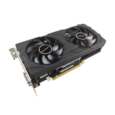بطاقة رسومات PCWINMAX Geforce RTX 2060 6GB GDDR6 192Bit 1680MHz وحدة معالجة الرسومات للألعاب ثنائية المروحة مع HD/DP/DVI لأجهزة الكمبيوتر المكتبية