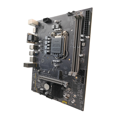 PCWINMAX H510-VH Plus اللوحة الأم DDR4 3200MHz HD DP VGA الموانئ H510 شريحة رقاقة LGA 1200 لمعالجات سلسلة الجيل العاشر والحاد عشر