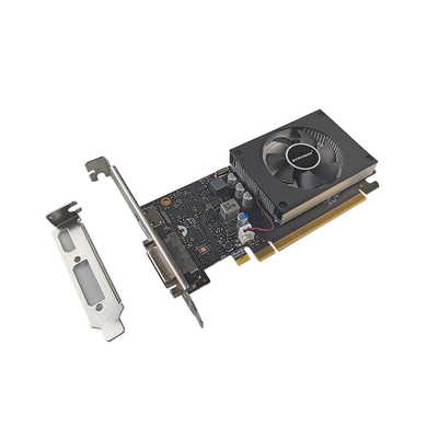 GeForce GT 1030 الجديد تمامًا 2GB / 4GB DDR4/DDR5 بطاقة رسومات فيديو اختياري 64 بت GPU PCIe 3.0 DirectX 12 SFF GPU منخفضة الوضوح