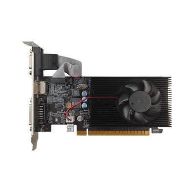 PCWINMAX Original GeForce GT 610 2GB DDR3 64-bit Low Profile Graphics Card VGA Output No PCIe Power Required Multi-Monitor for Business Desktop & Office PC OEM/ODM Bulk