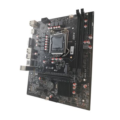 PCWINMAX H510 LGA 1200 اللوحة الأم للألعاب Micro-ATX للكمبيوتر تدعم ذاكرة الوصول العشوائي DDR4 بسعة 64 جيجابايت NVME M.2 SATA3.0 USB3.0