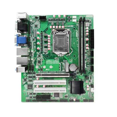 PCWINMAX H110 Industrial Motherboard LGA1151 Supports 6th to 9th Gen i3 i5 i7 i9 with 4 DDR4 up to 64GB