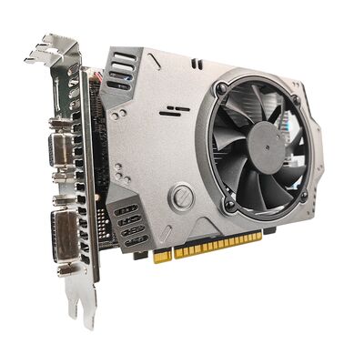 PCWINMAX جيفورس جي تي 730 2GB GDDR5 128بيت مروحة واحدة كامل الحجم الكارطة الرسومية سطح المكتب VGA HD DVI
