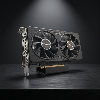 بطاقة رسومات PCWINMAX RX 590 2048SP 8GB GDDR5 256Bit عالية الأداء للألعاب مع مخرج DP/HD/DVI بقوة 6Pin لأجهزة سطح المكتب المتحمسة